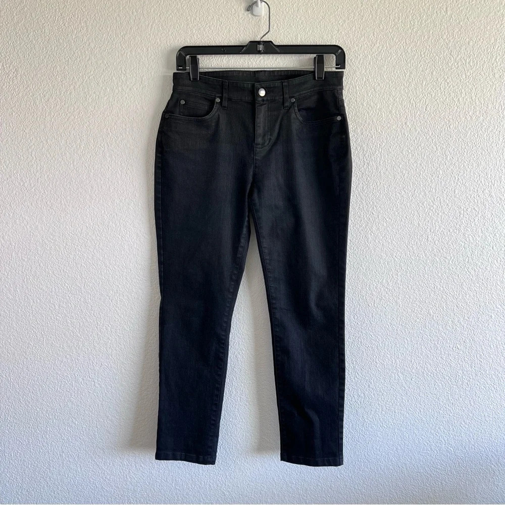 Eileen Fisher Women’s Black Organic Cotton Blend Jeans